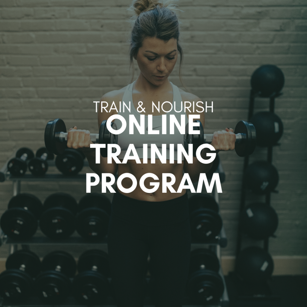 Online training program that helps individuals  train and nourish themselves.