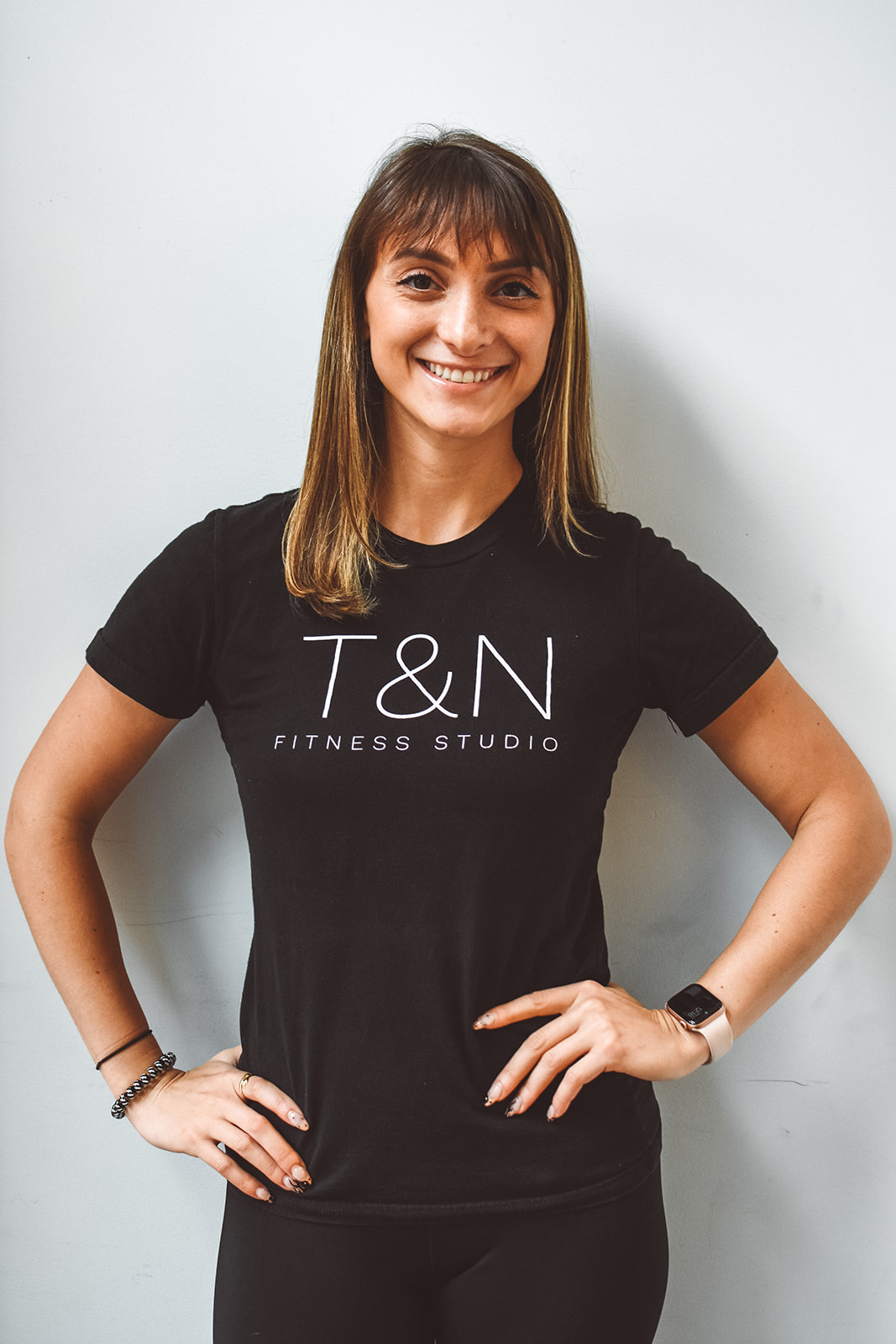 A fitness coach that is part of the Train and Nourish all female staff