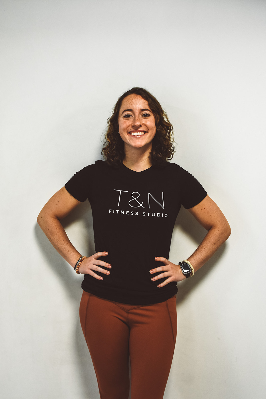 A fitness coach that is part of the Train and Nourish all female staff